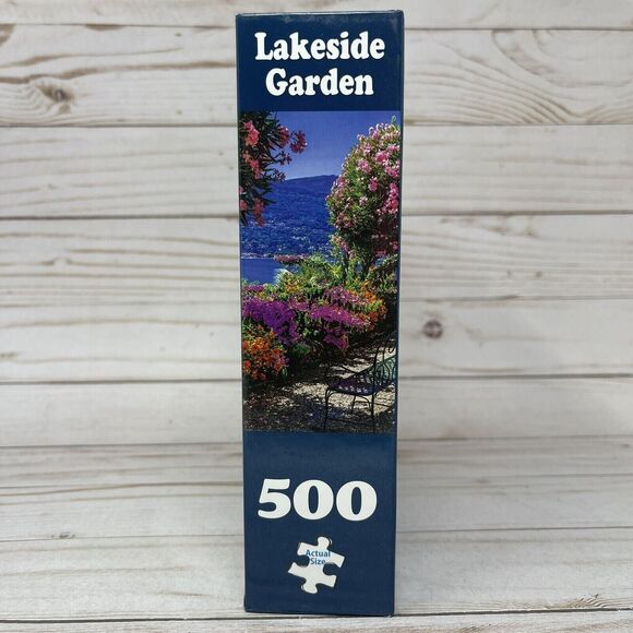 Lakeside Garden 500 Piece Puzzle Works 18X14 NEW - Picture 3 of 9